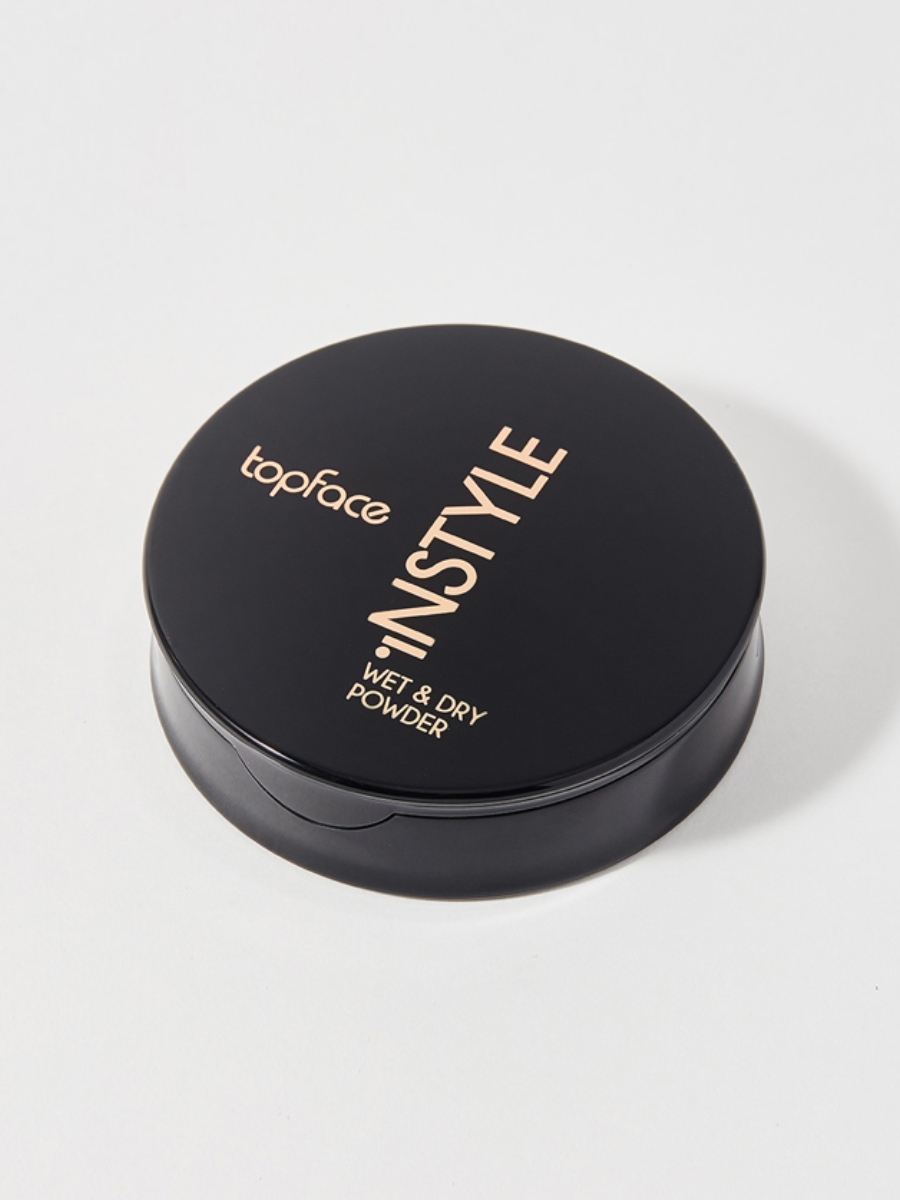 Пудра компактная Instyle Wet & Dry Powder, тон 001 Nude от TopFace + 3