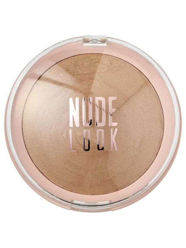 Пудра запеченная Nude Look Sheer Baked, тон nude glow от Golden Rose + 1