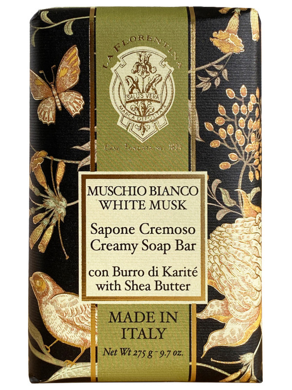 Крем-мыло Белый мускус White Musk 275г от La Florentina + 1