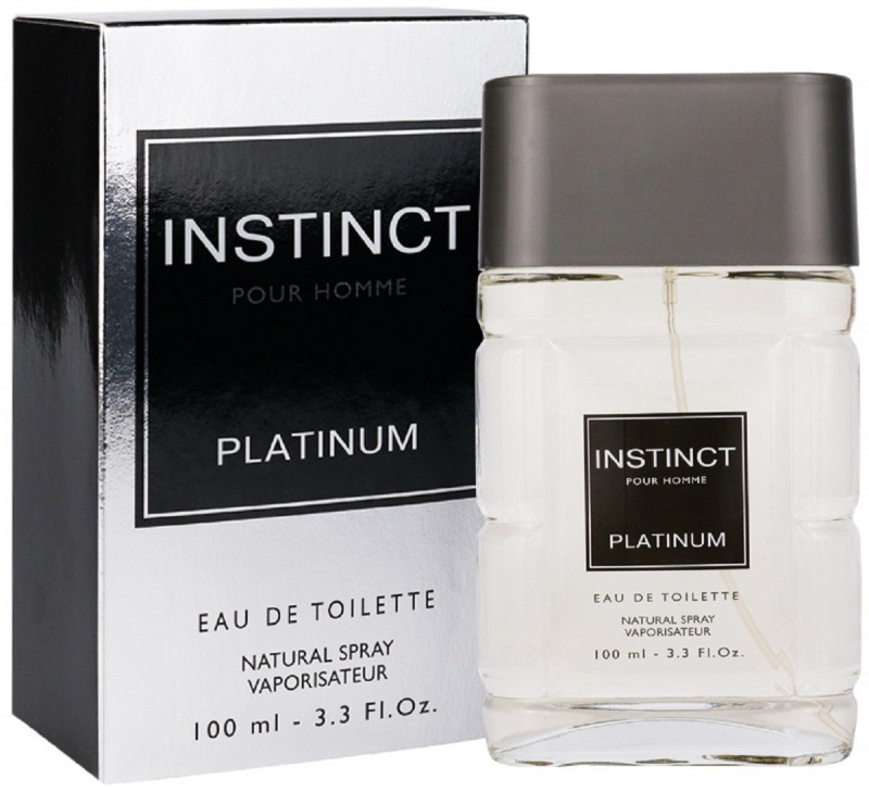 Туалетная вода мужская Instinct Platinum 100мл от Delta Parfum + 1
