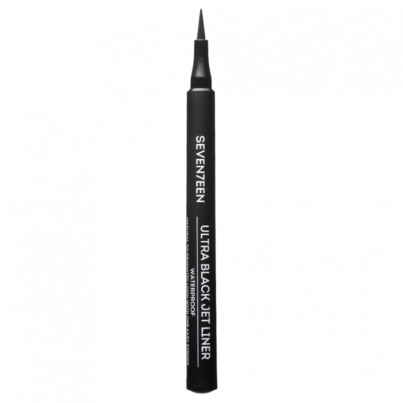 Подводка-фломастер для глаз Ultra Black Jet Liner черный от Seventeen + 1