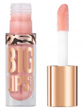 Блеск для губ Big Lips, тон 03 charming baby / перламутрово-розовый