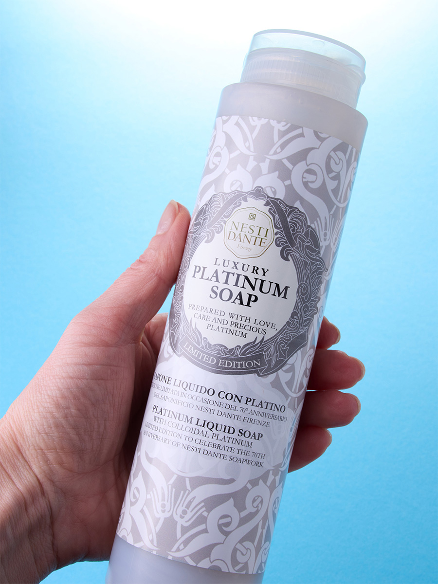 Гель для душа Юбилейное платиновое Anniversary Platinum Soap 300мл от Nesti Dante + 11