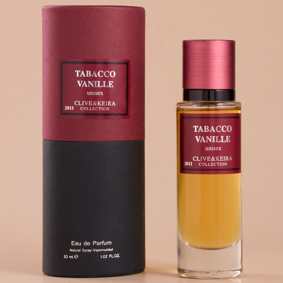 Парфюмерная вода унисекс №2011 Tabacco Vanille 30мл от Clive&Keira + 4
