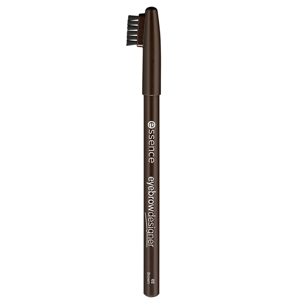 Карандаш для бровей Eyebrow Designer, тон 02 brown/темно-коричневый от Essence + 2