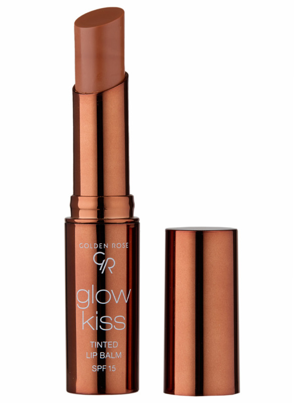 Тинт-бальзам для губ Glow Kiss Tinted Lip Balm, тон 06 Choco Cake от Golden Rose + 1