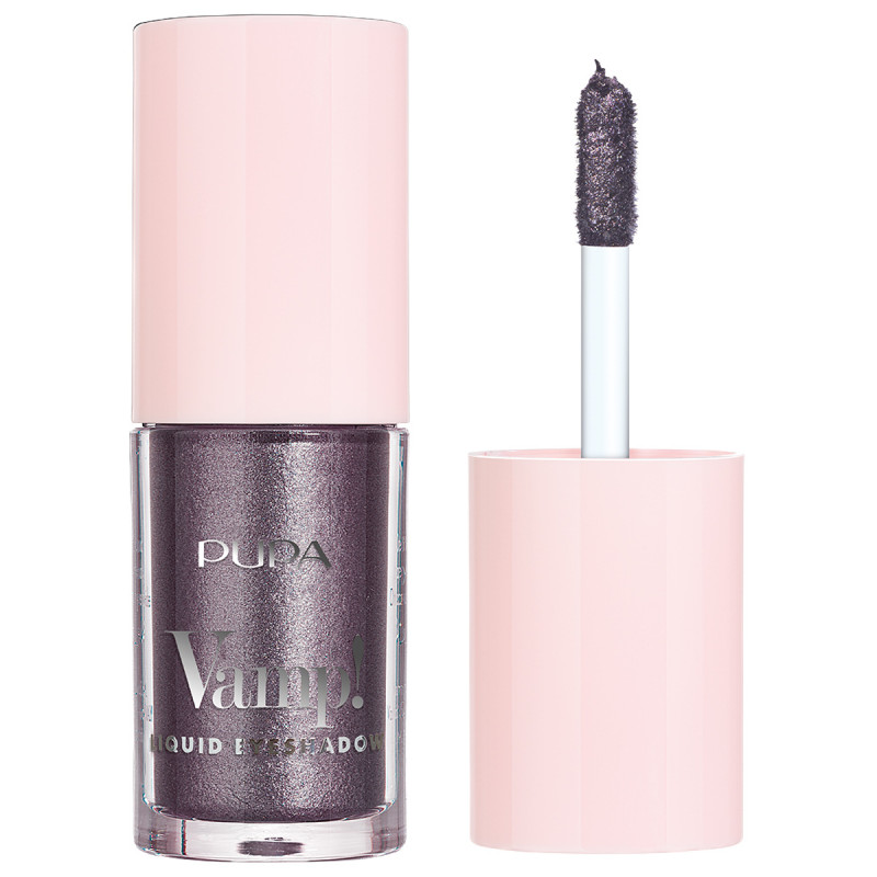 Тени для век жидкие Vamp! Liquid Eyeshadow, тон 012 anthracite от Pupa + 1