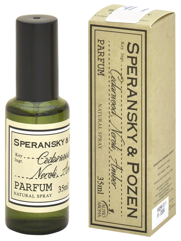 Духи Speransky&Pozen Cedarwood, Neroli, Amber 35мл от ALTRO AROMA + 1