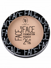 Пудра компактная тональная Face To Face, тон 23 натуральный