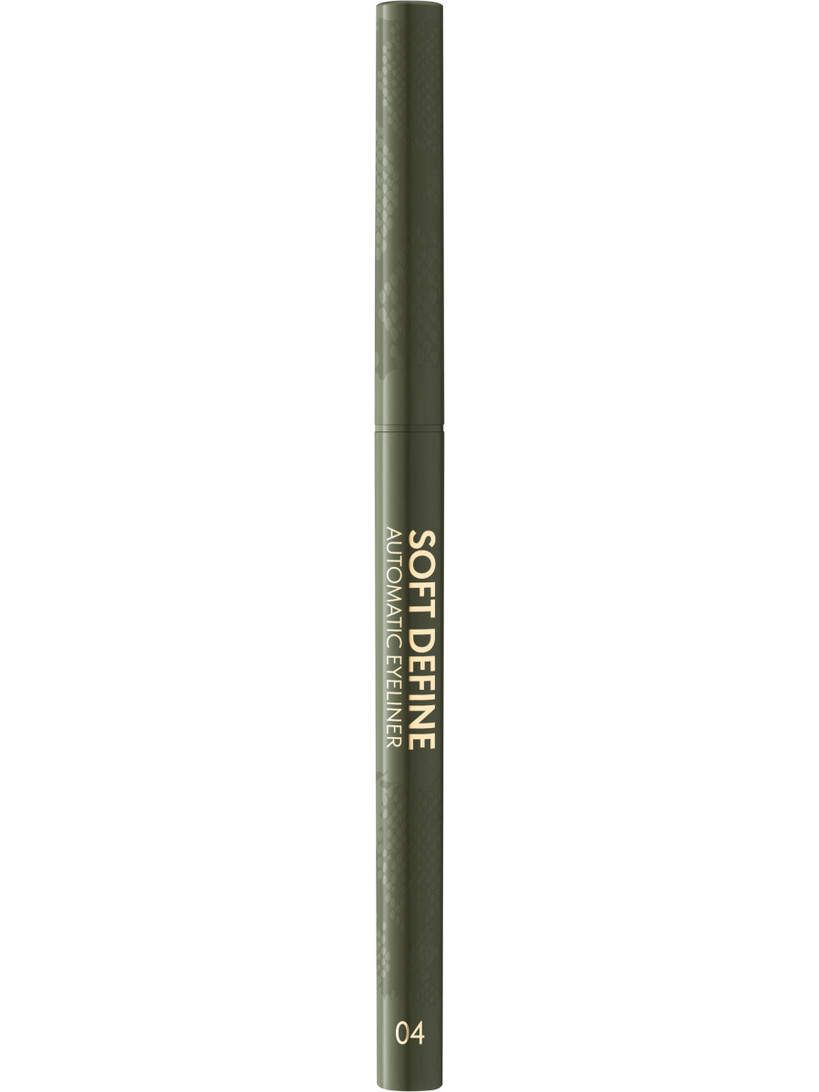 Карандаш для глаз автоматический Soft Define, тон 04 olive от Stellary + 3