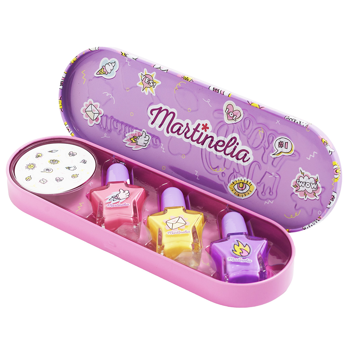 Набор для ногтей в жестяной банке от Martinelia + 2