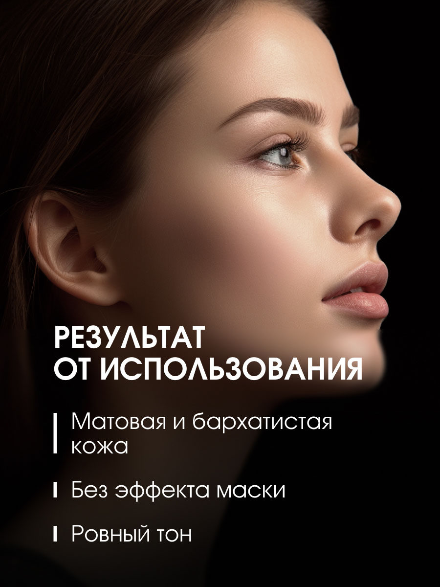 Компактная Пудра для лица с зеркалом, тон 04 песочный от Stellary + 7