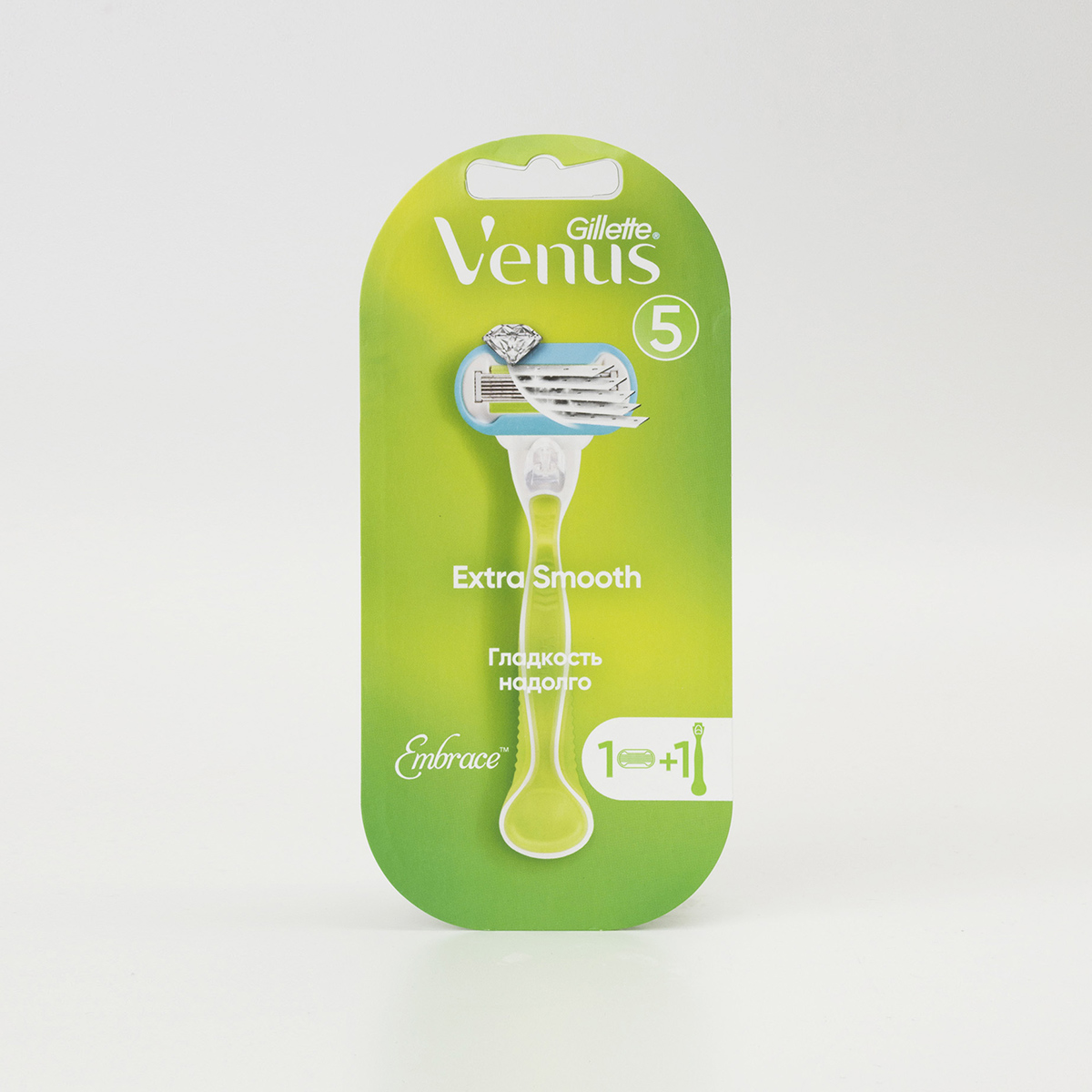 Станок для бритья Venus Extra Smooth + 1 кассета от Gillette + 5