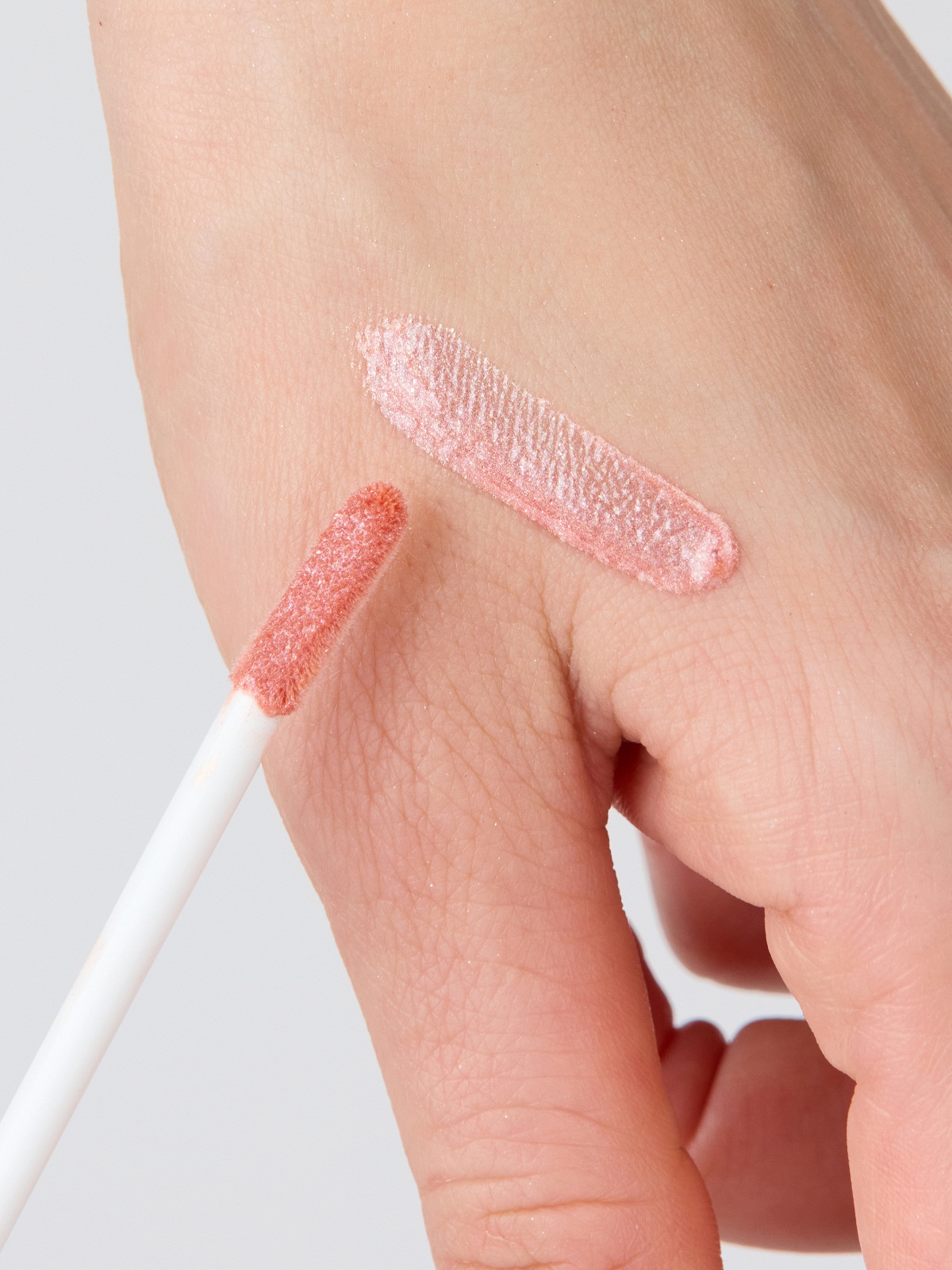 Жидкая Помада-блеск для губ Crystal Shine, тон 05 мерцающая карамель от TF cosmetics + 3