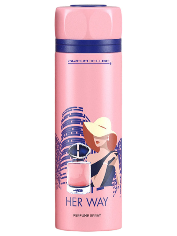 Парфюмированный Дезодорант спрей женский Her Way 200мл от PARFUM DE LUXE + 1
