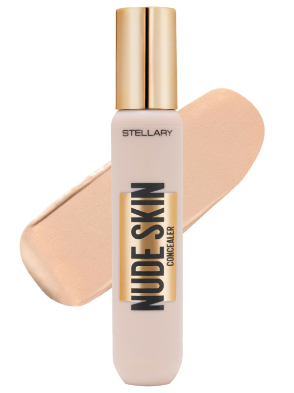 Кремовый Консилер для лица Nude Skin Concealer, тон 02 Light Honey /светлый беж от Stellary + 1