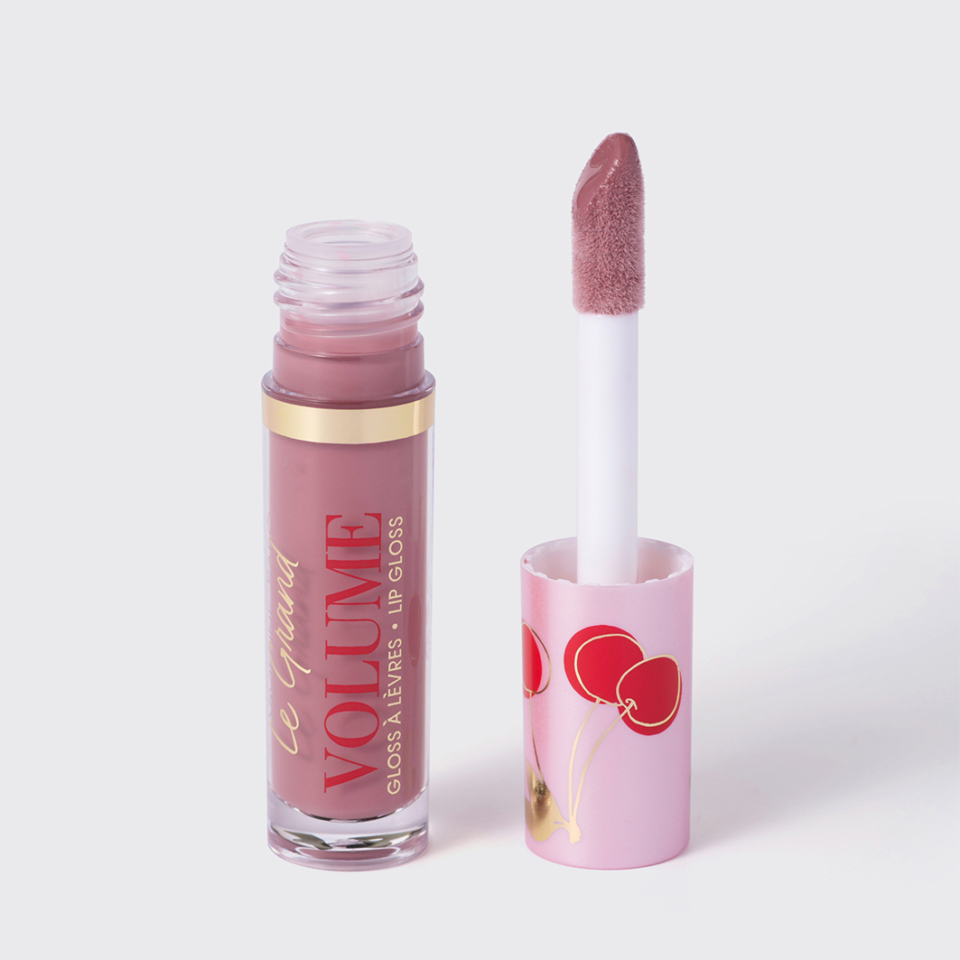Блеск для губ Le grand volume, тон 15 бежево-бордовый от Vivienne Sabo + 6