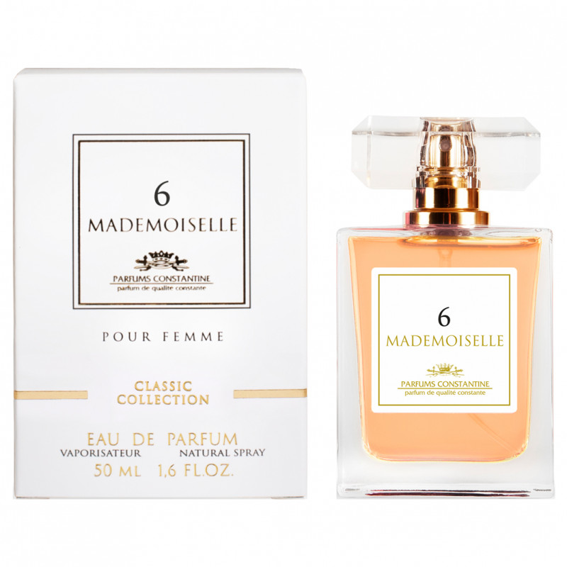 Сlassic Collection Парфюмерная вода женская Mademoiselle 6 50мл от Parfums Constantine + 1