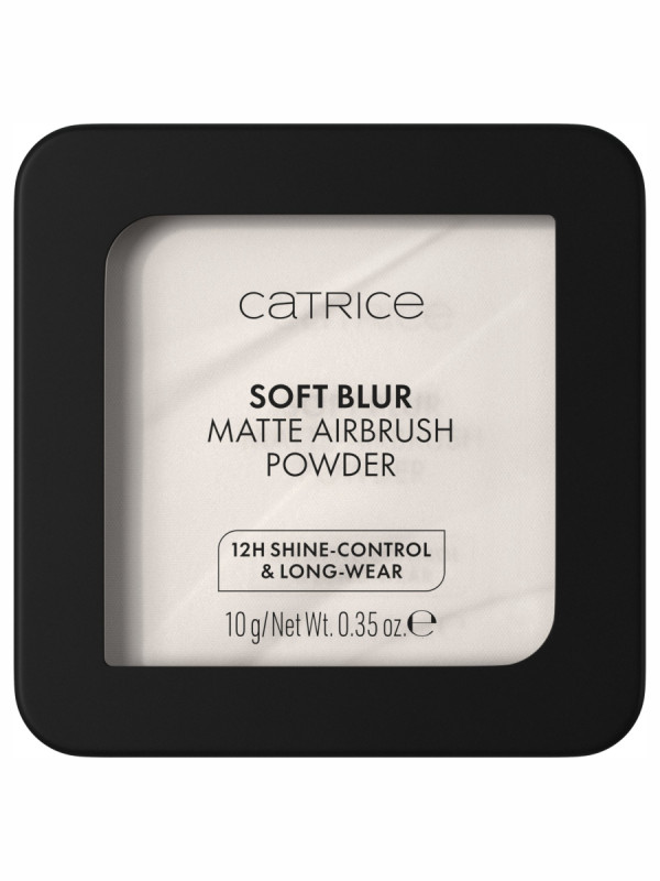 Пудра матирующая Soft Blur Matte Airbrush Powder, тон 001N от Catrice + 1