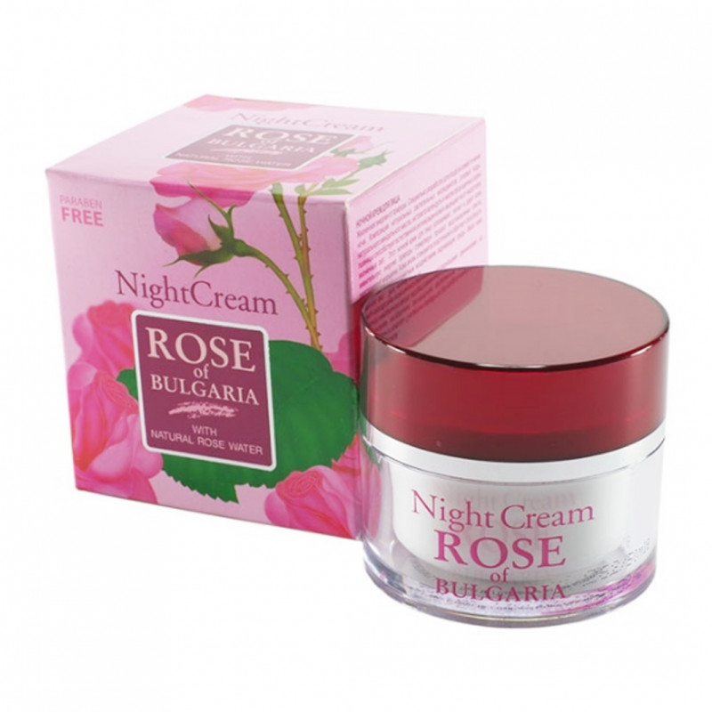 Крем для лица ночной 50мл от Rose of Bulgaria + 1