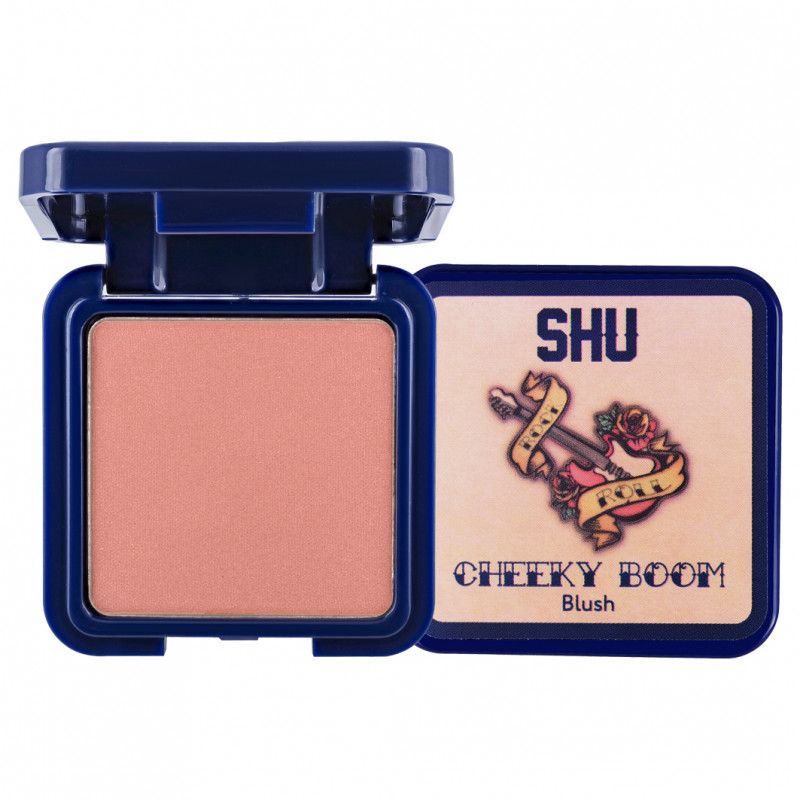 Румяна компактные Cheeky Boom, тон 35 нежный розовый от SHU + 1