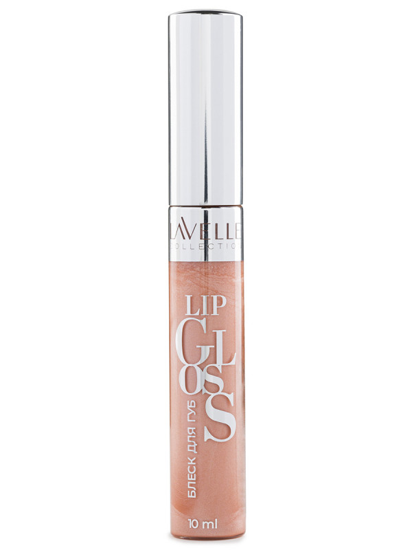 Блеск для губ Lip Gloss Silver, тон 45 карамельный искрящийся от LavelleCollection + 1