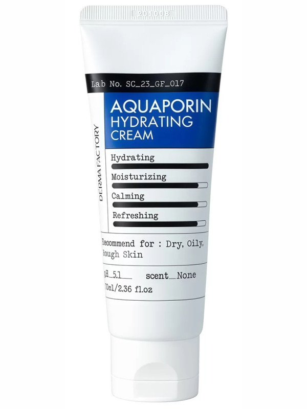 Крем интенсивно увлажняющий аквапорин Aquaporin Hydrating Cream 70мл от Derma Factory + 1