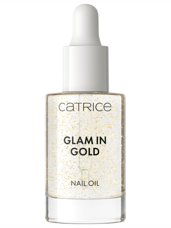 Масло для ногтей Glam In Gold Nail Oil 8мл от Catrice + 1