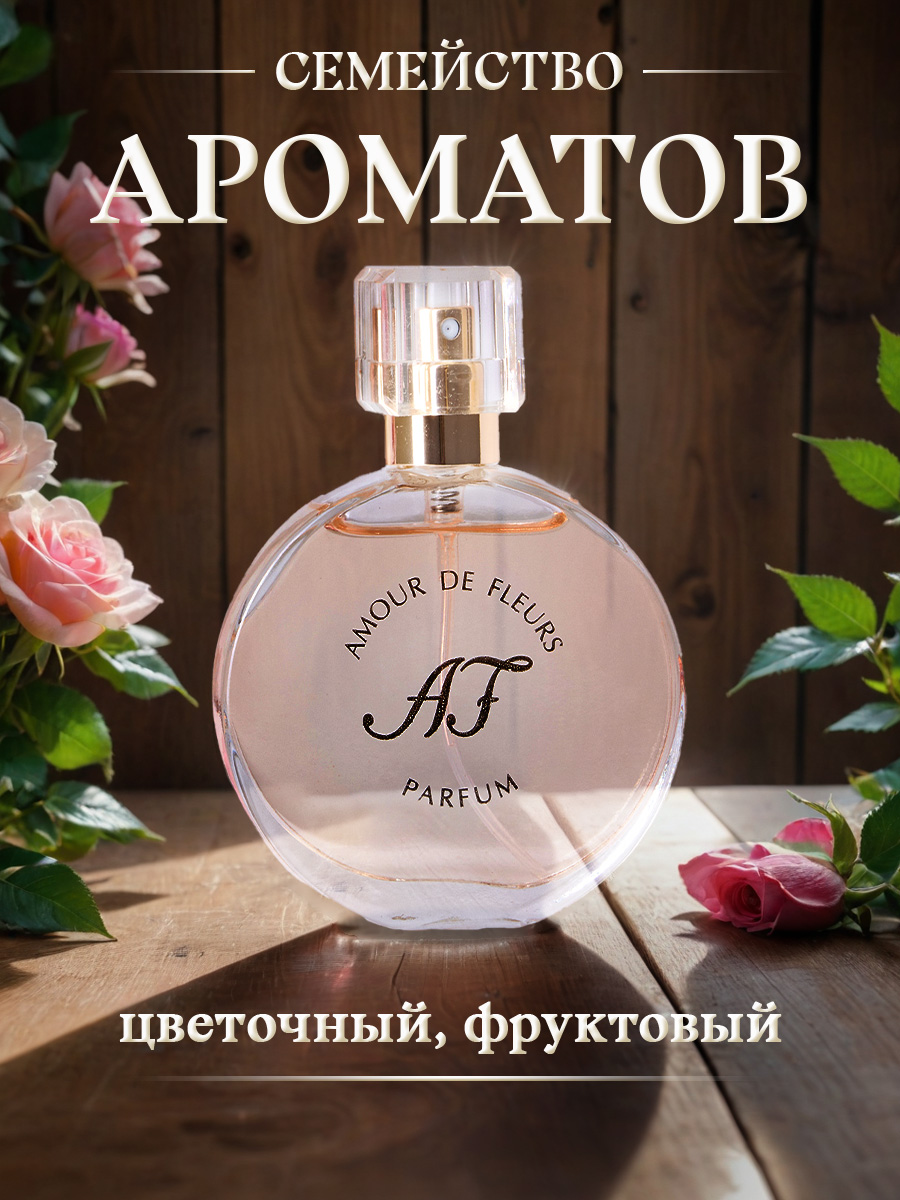 Духи Любовь в цветах 30мл от Новая заря + 6