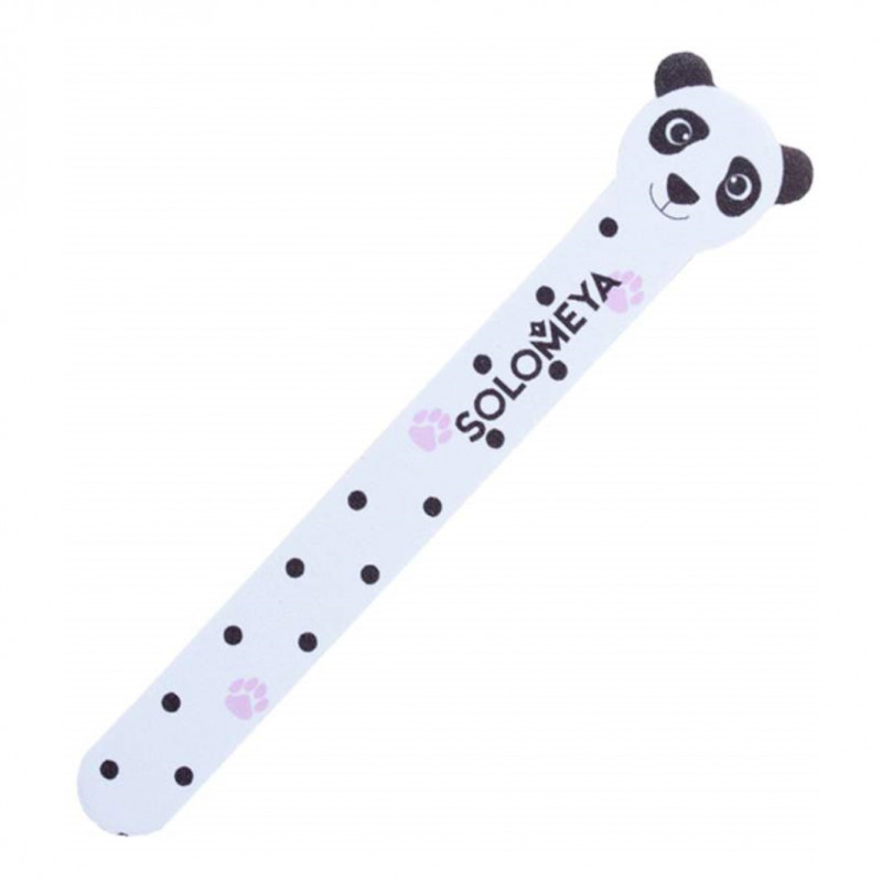 Пилка для ногтей Панда Panda 180/220 1шт от Solomeya + 1