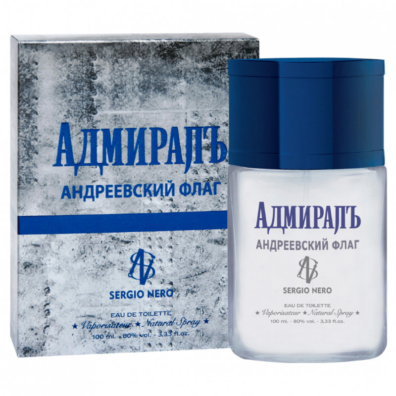 Туалетная вода мужская Адмиралъ Андреевский флаг 100мл  от Sergio Nero + 1