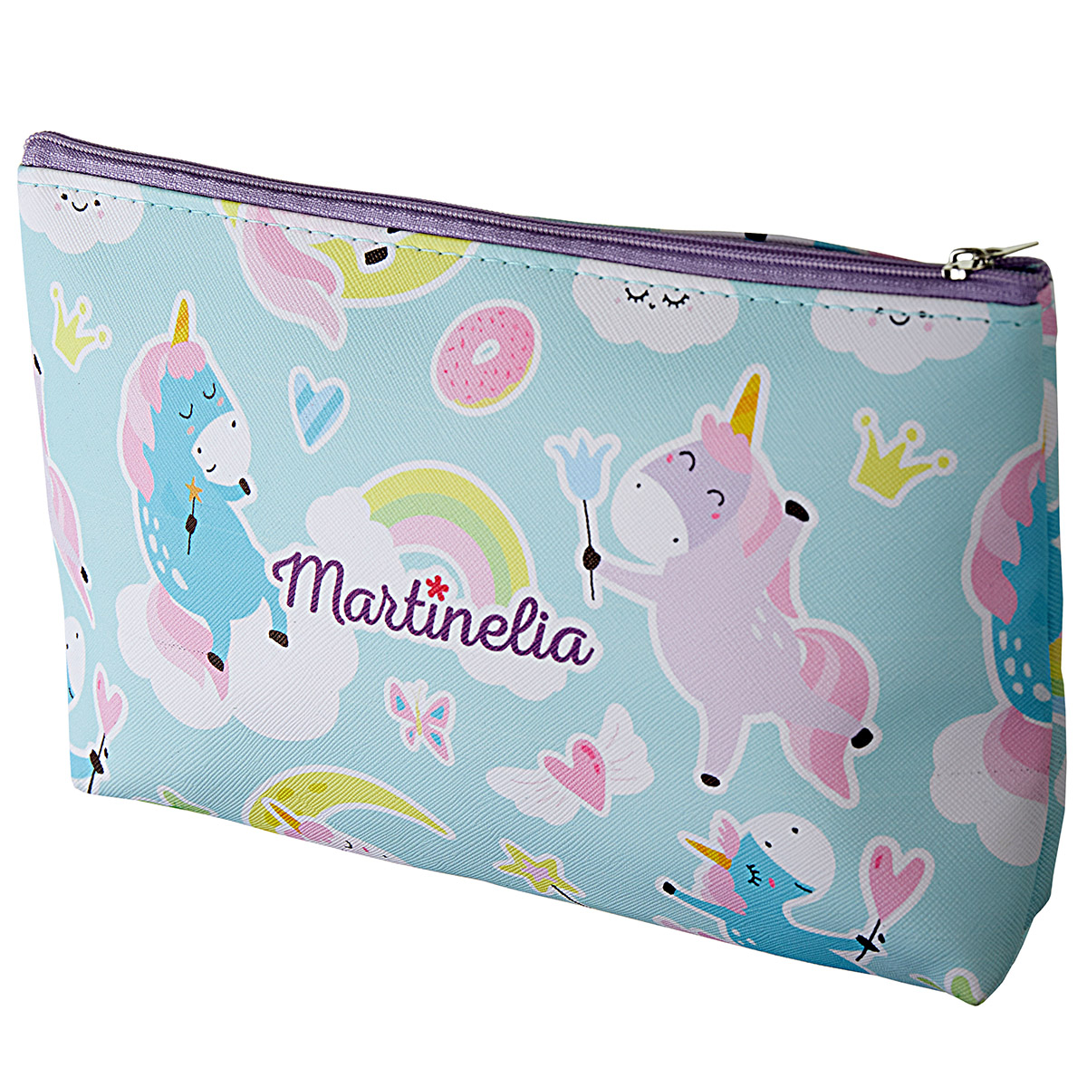 Детская косметичка мятно-голубая от Martinelia + 2