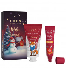 Подарочный набор №1 Winter mood Имбирь и корица (Крем для рук 50мл + Бальзам для губ 12мл)