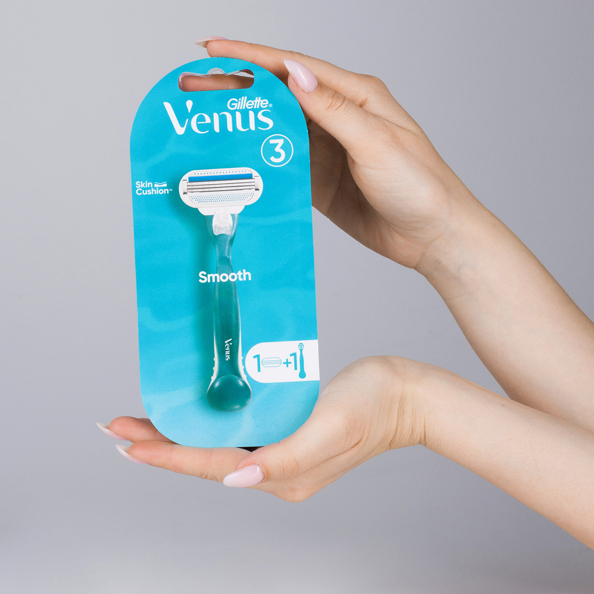 Станок для бритья Venus Smooth + 1 сменная кассета от Gillette + 4