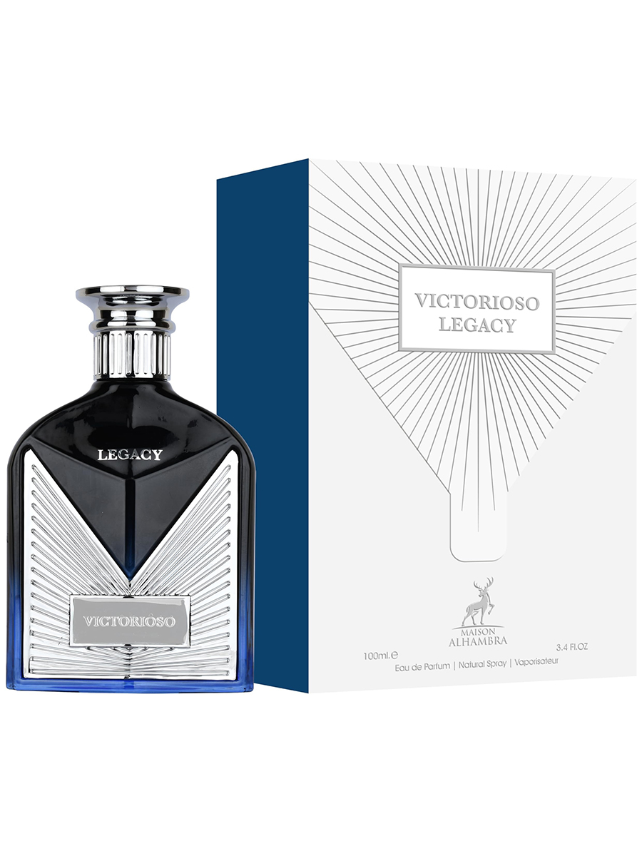 Парфюмерная вода мужская Victorioso Legacy 100мл от Maison Alhambra + 2