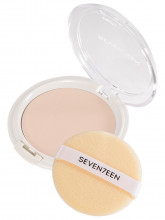 Пудра компактная Natural Silky Transparent SPF15, тон 1 слоновая кость