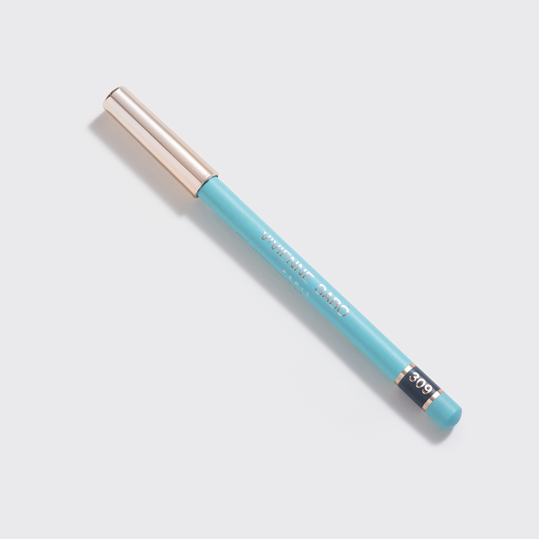 Карандаш для глаз Liner Flirteur, тон 309 сине-серый от Vivienne Sabo + 11