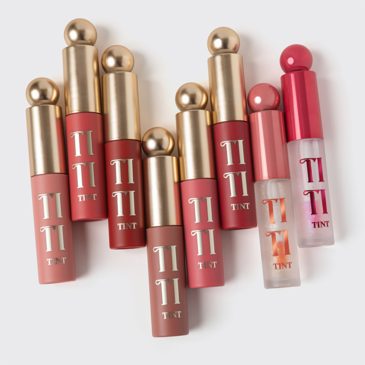 Тинт для губ Tititint, тон 02 Пыльно-розовый / Berry de charme от Vivienne Sabo + 12