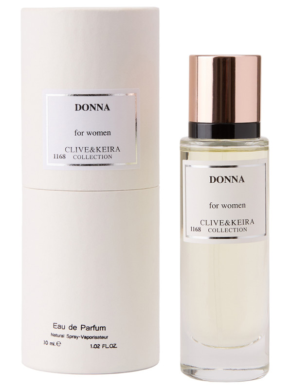 Парфюмерная вода женская №1168 Donna 30мл от Clive&Keira + 1