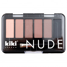 Тени для век Nude, тон 905 кофе с молоком, ирис, корица, молочный шоколад, серо-коричневый, темно-серый